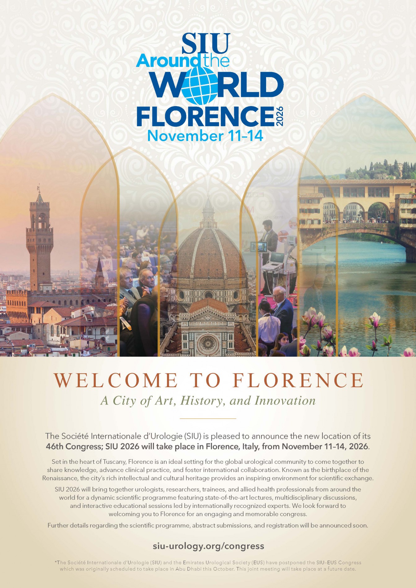 Lee más sobre el artículo CONGRESO SIU 2026 | FLORENCE