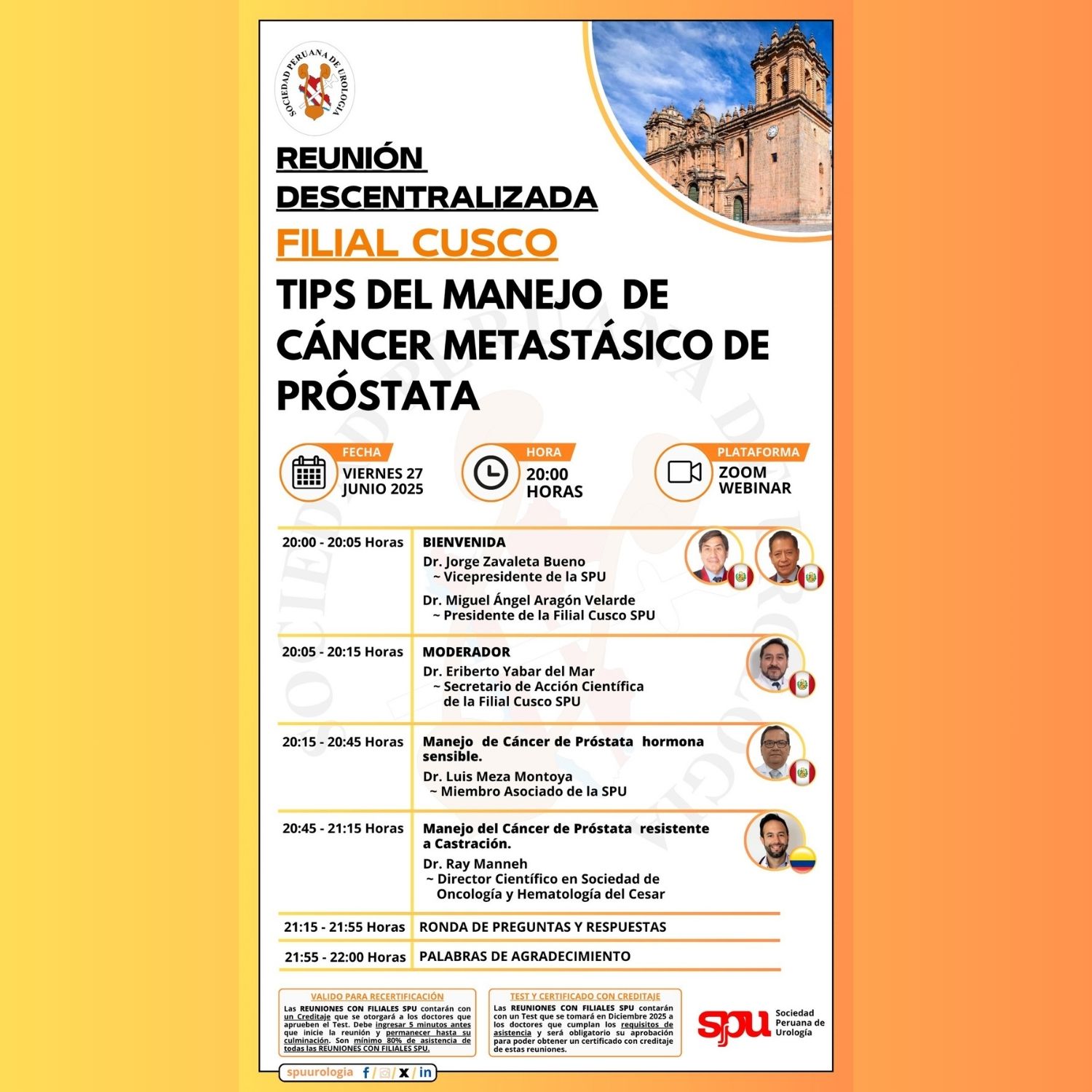 Lee más sobre el artículo REUNIÓN DESCENTRALIZADA Filial Cusco