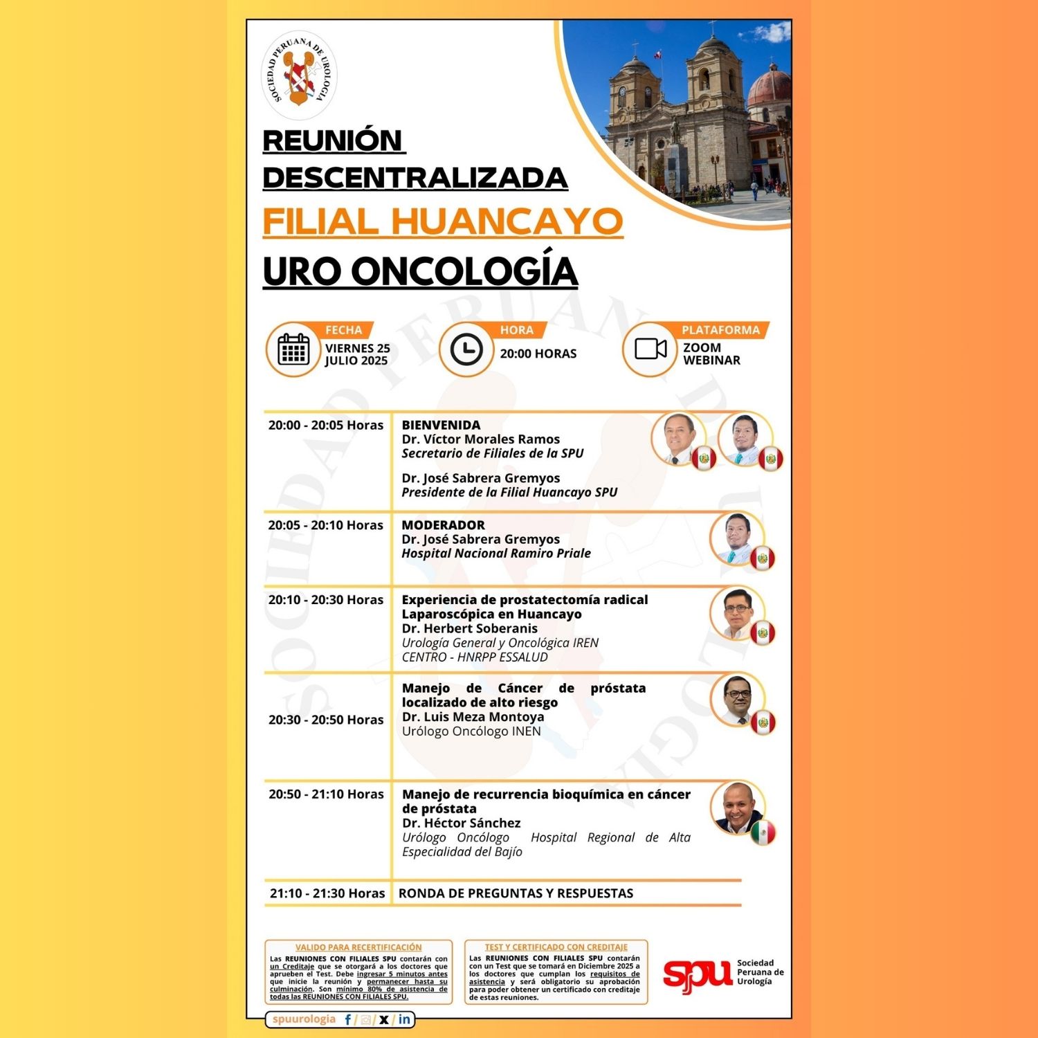 Lee más sobre el artículo REUNIÓN DESCENTRALIZADA Filial Huancayo